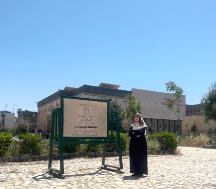 Arş. Gör. Ayşe Kutlu doktora araştırma bursu kapsamında Ürdün'e gitti!